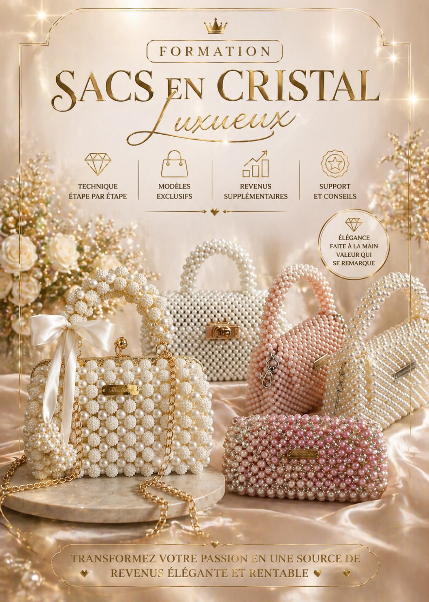 Formation Sacs Luxueux en Cristal