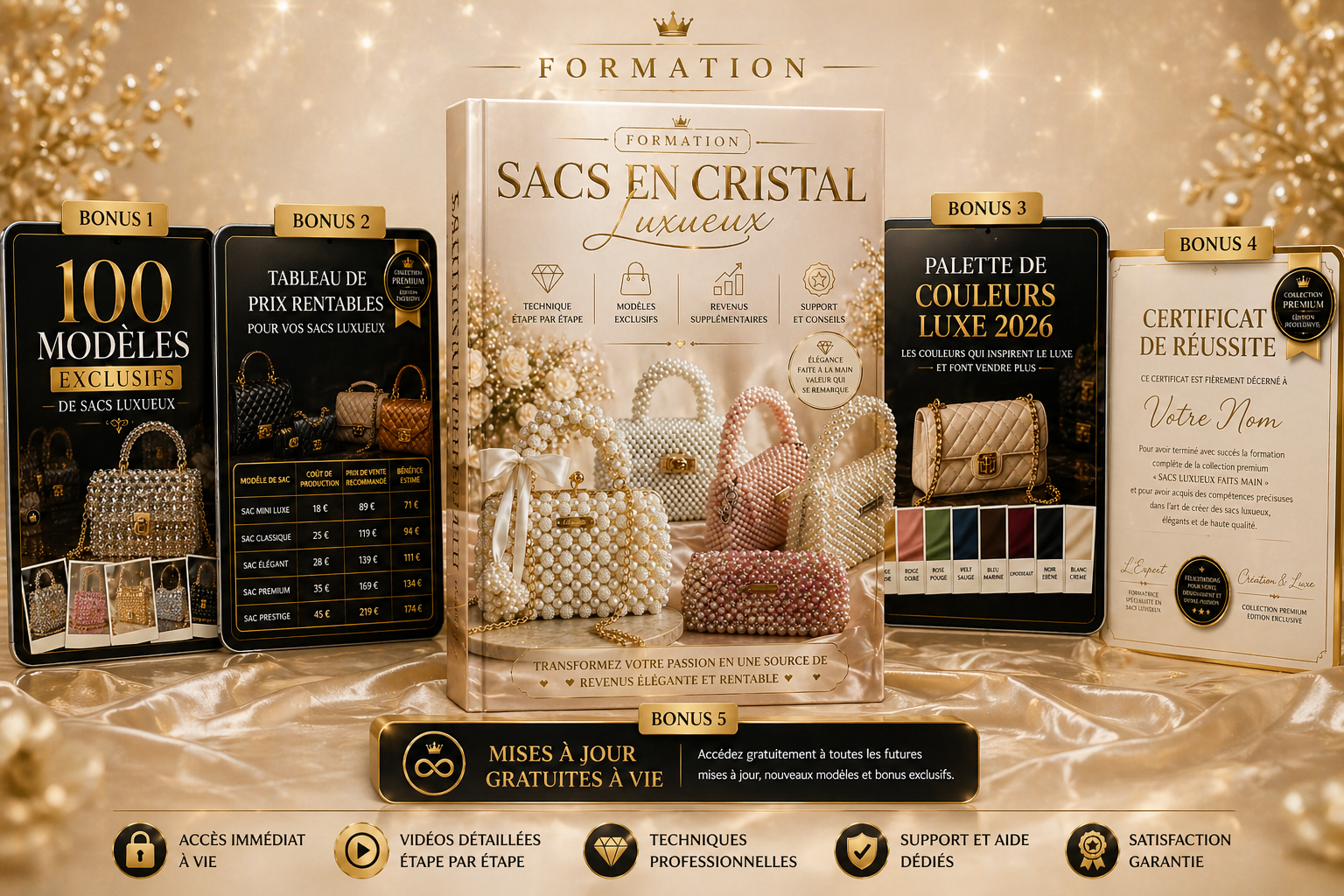 Mockup formation et bonus